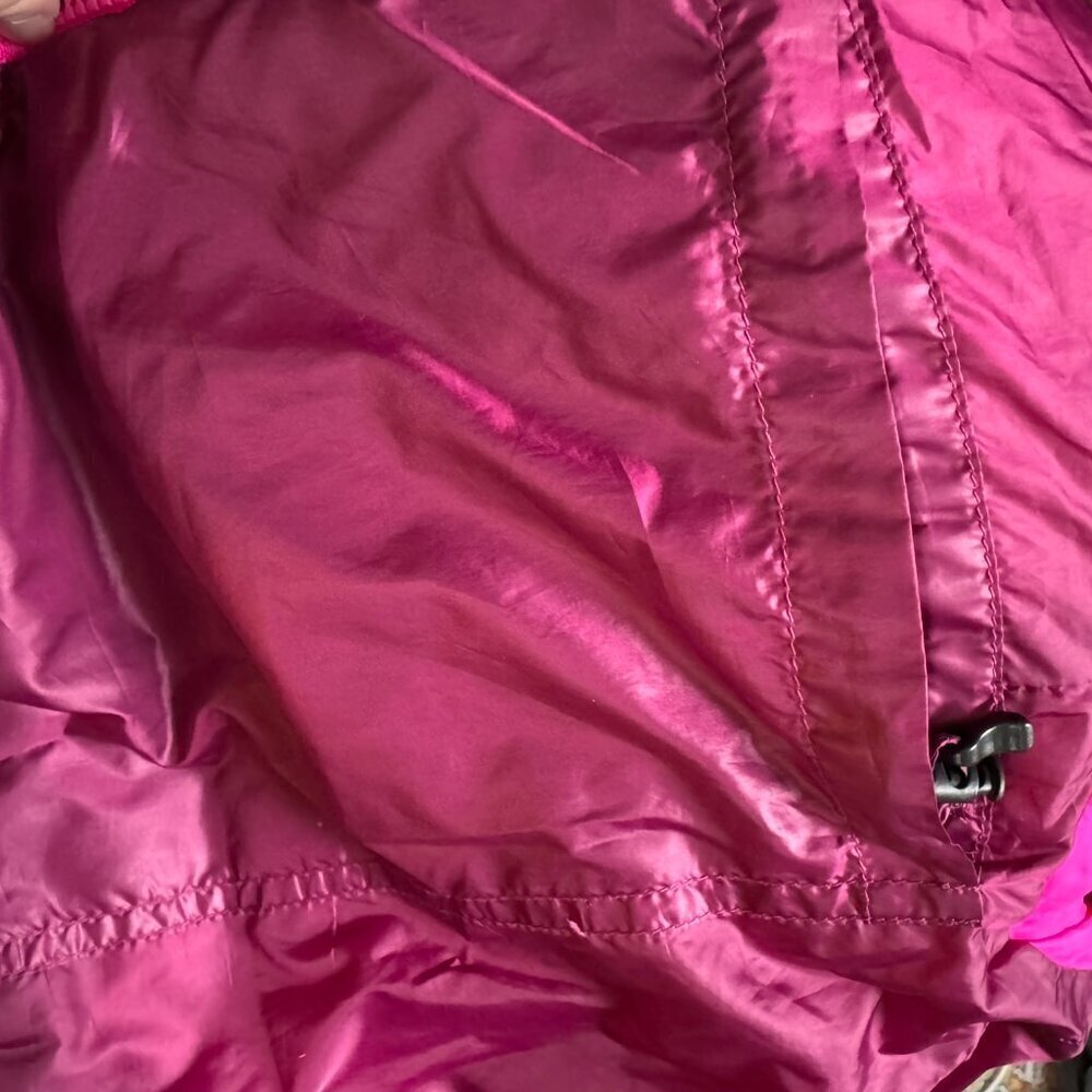 Lands' End Girls Insulated Down Alternative ThermoPlume Pink Puffer Vest Med 5-6 - Picture 4 of 6